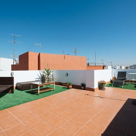 Ferienwohnung Cozy Attic With Terrace- 1Bd 1Bth- San Vicente Sevilla Exterior foto
