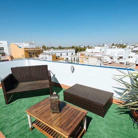 Ferienwohnung Cozy Attic With Terrace- 1Bd 1Bth- San Vicente Sevilla Exterior foto